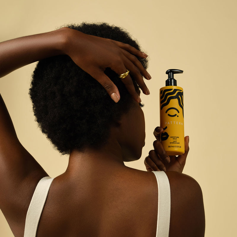 Moisture Milk provides the lightweight hydration necessary for helping to reduce breakage and unwanted frizz, as well as helping refresh twist outs and wash + gos.