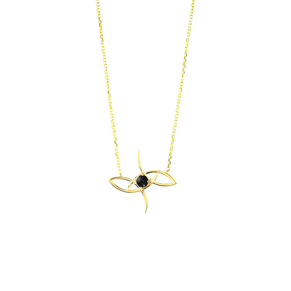 Black Tourmaline Gemstone Necklace