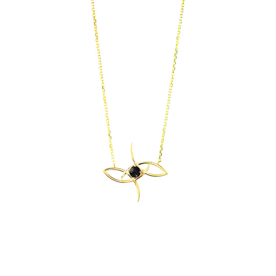 Black Tourmaline Gemstone Necklace