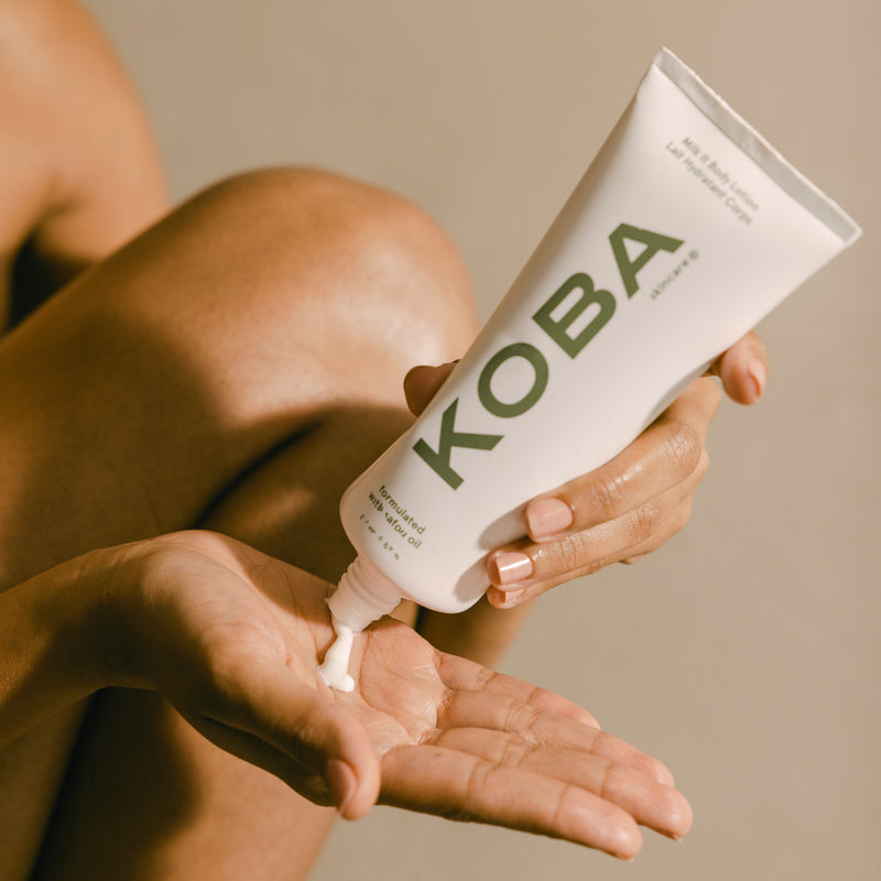 A fast-absorbing silky lotion enriched with a cocktail of nourishing oils, butters, vitamin C, allantoin and niacinamide that feed and firm your skin.