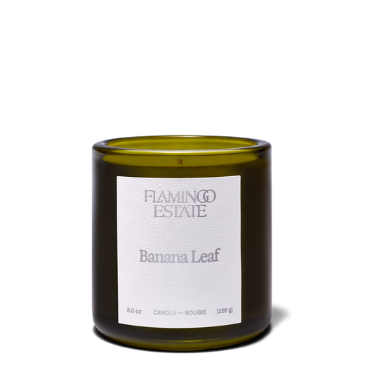 Banana Leaf Candle