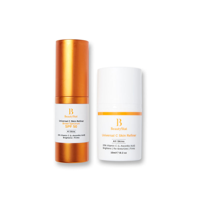 Double up on your antioxidant protection and anti-aging correction with this day and night duo.