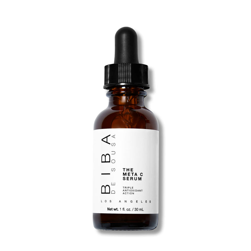 A face serum with three types of vitamin C, along with collagen amino acids, that helps to improve the appearance of uneven skin tone and dull, dehydrated skin.