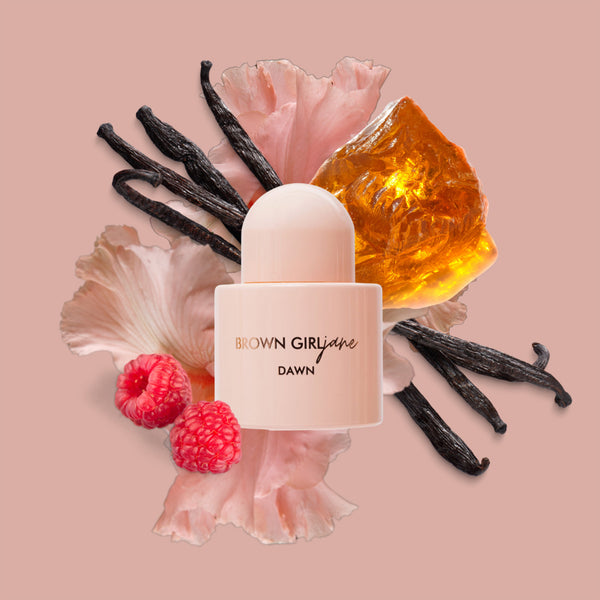 A vanilla bourbon and amber scent balanced by white florals and raspberry for a powerful and confident blend designed to seize the day.