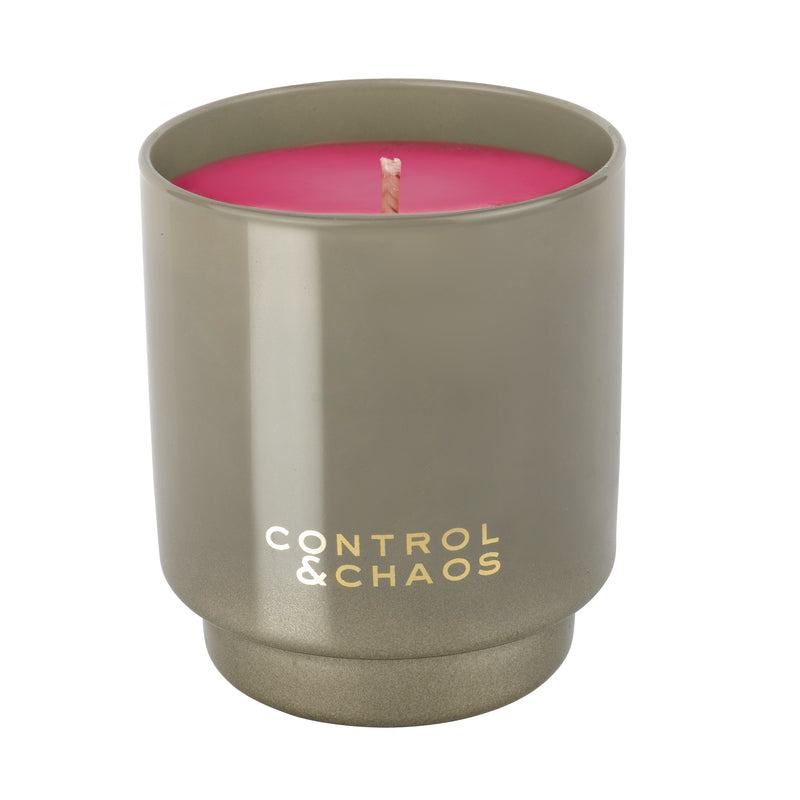 A rose + mint candle that combines fresh basil and mint with soft violet, rose, and moss, evoking a serene and introspective ambiance with up to 40 hours of burn time.