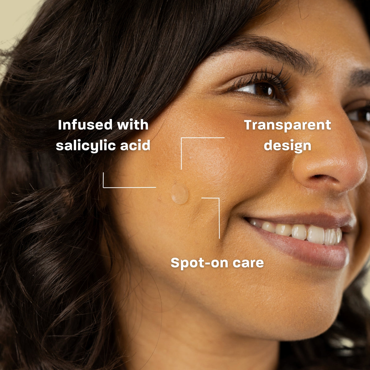 An effective salicylic acid-infused hydrocolloid patch that targets blemishes by absorbing impurities, calming irritation, and speeding healing for clearer, healthier-looking skin day or night.