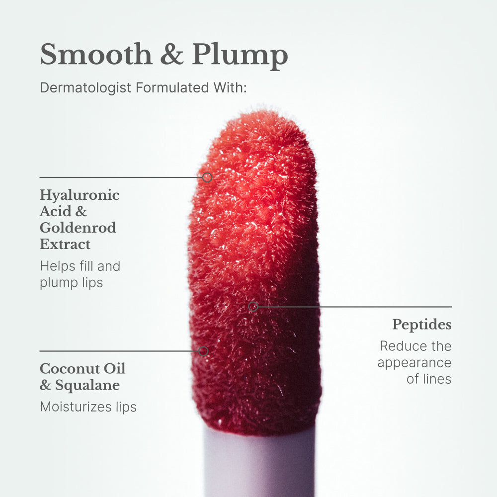 Macrene actives Chria high performance tinted lip filler — Red