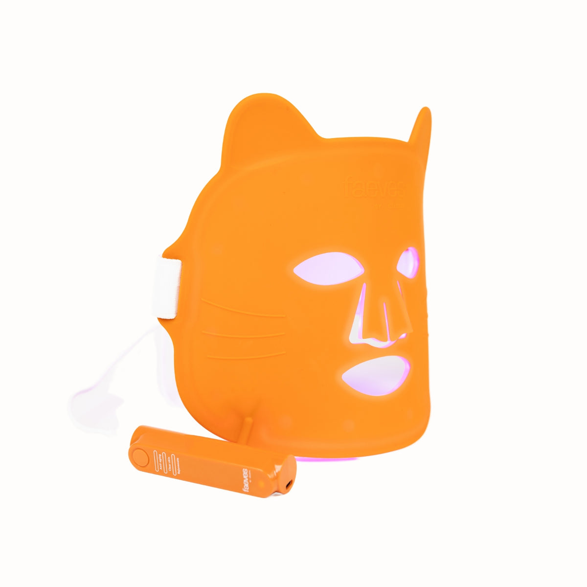 A playful yet powerful way to rejuvenate your skin. This LED mask uses red, blue, and purple light therapy to target acne, fade scars, and boost radiance for a healthier complexion.