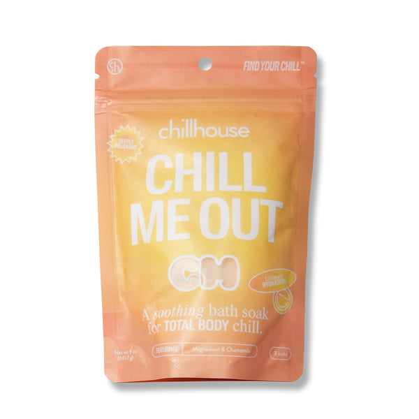 A soothing bath soak for total body chill featuring magnesium and chamomile.