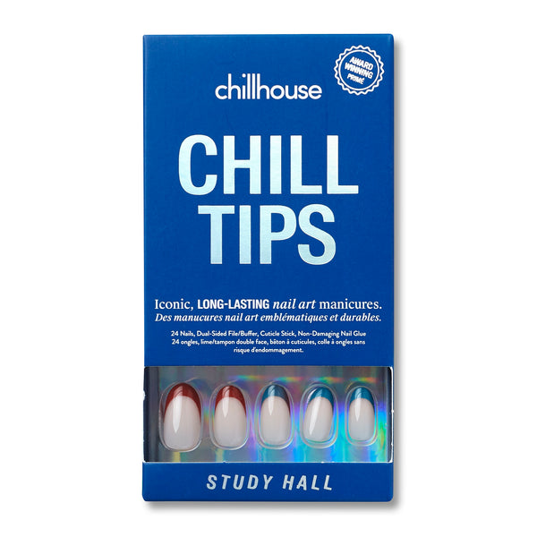 Chill Tips are salon-quality nail art that you can do at home with no mess, no wait time, and no smudges.