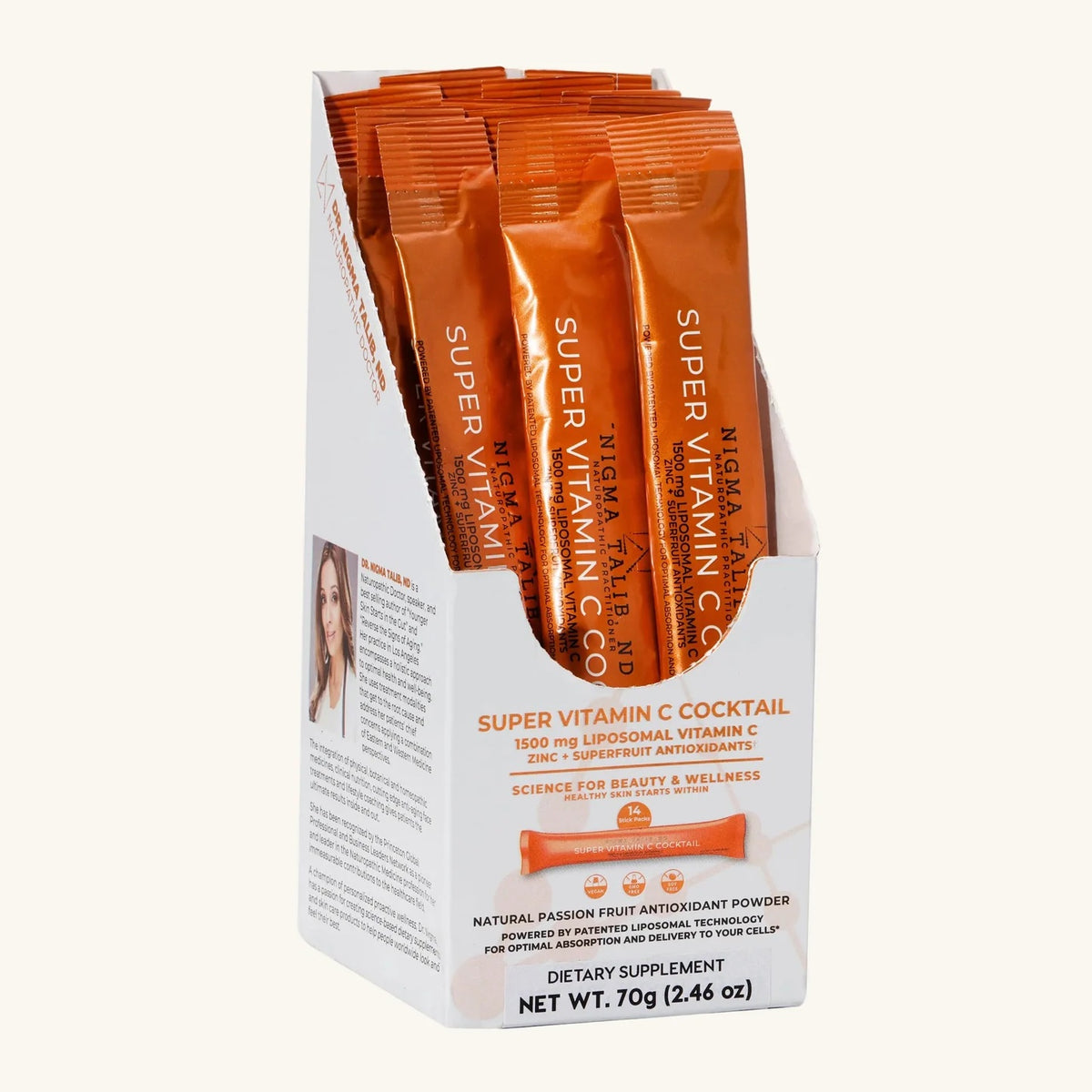 Super Vitamin C Cocktail - 14 sachets in a box - Dr. Nigma Talib
