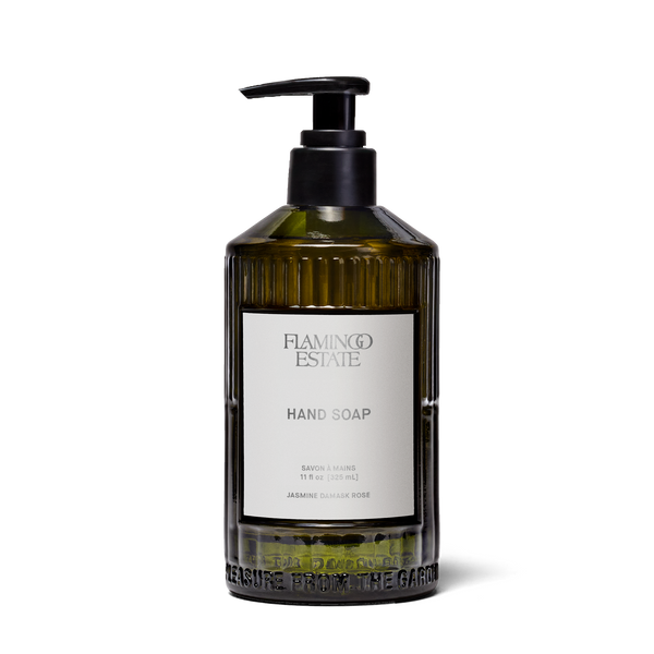 Jasmine Damask Rose Glass Hand Soap
