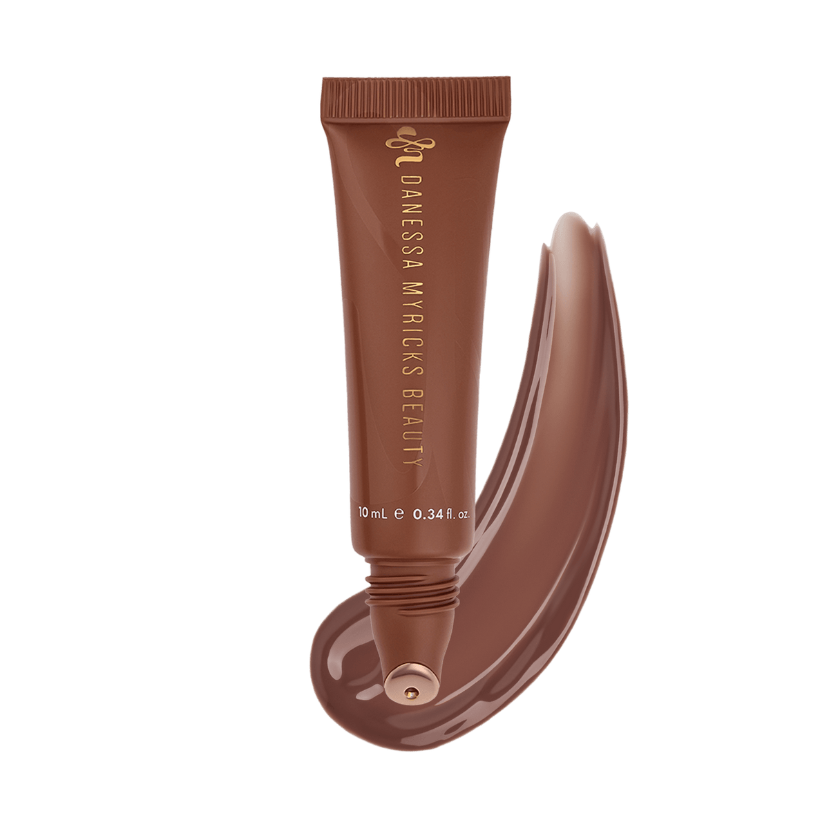 Glosswork 4D Ultra Shine Plumping Gloss - Honey Cocoa - Danessa Myricks Beauty