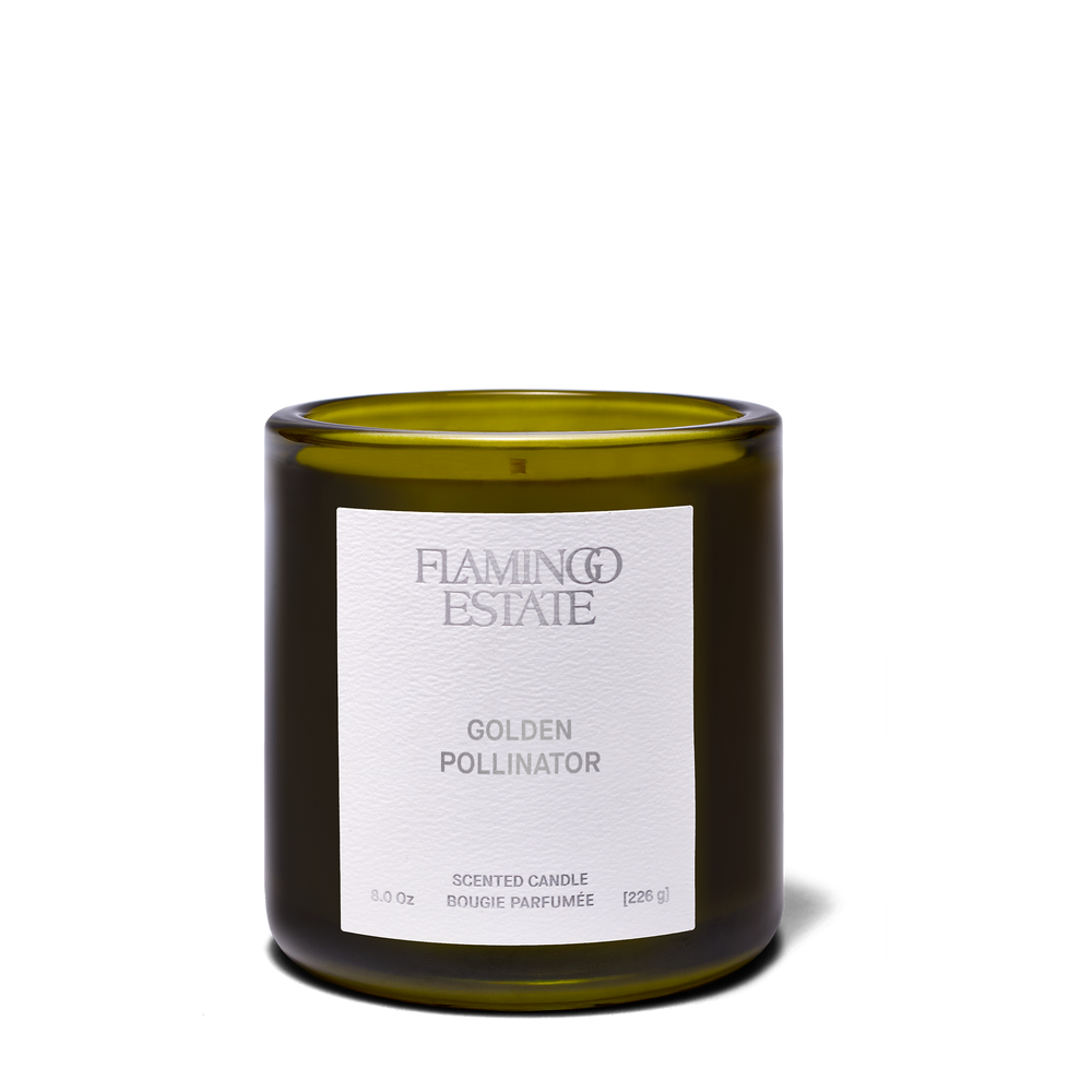Golden Pollinator Candle