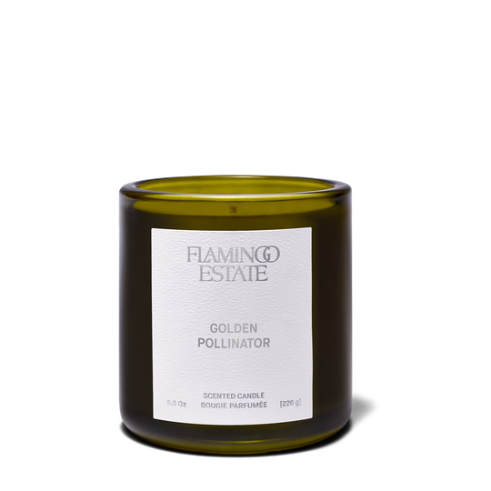 Golden Pollinator Candle