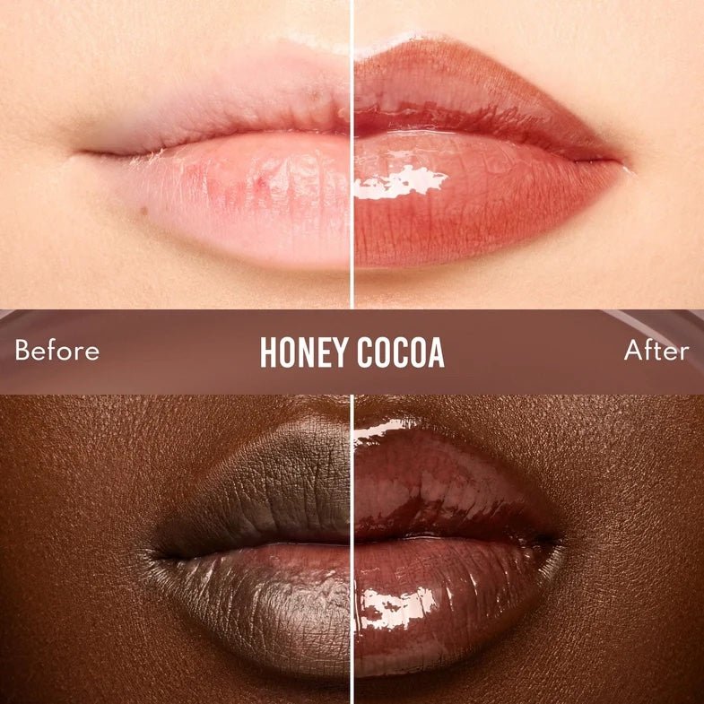Glosswork 4D Ultra Shine Plumping Gloss - Honey Cocoa - Danessa Myricks Beauty
