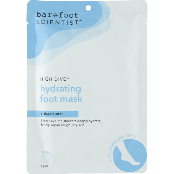 A deeply hydrating foot mask for soft, silky smooth feet.