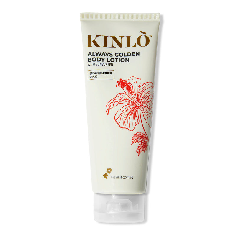 A mineral body lotion with SPF 30 and antioxidant-rich green tea extract that has a golden tint for a sheer finish.
