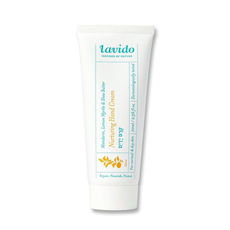 A nurturing hand cream that soothes, repairs, and softens hands with hyaluronic acid.