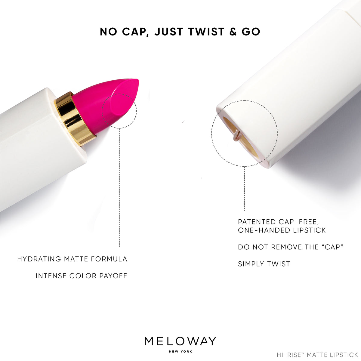 Hi-Rise Matte Lipstick