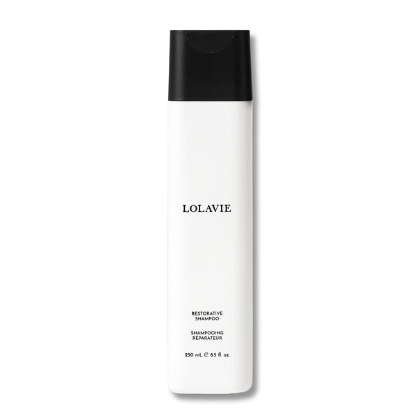A restorative shampoo that gently cleanses and nourishes the hair and scalp and repairs the look of existing damage while protecting from future damage.