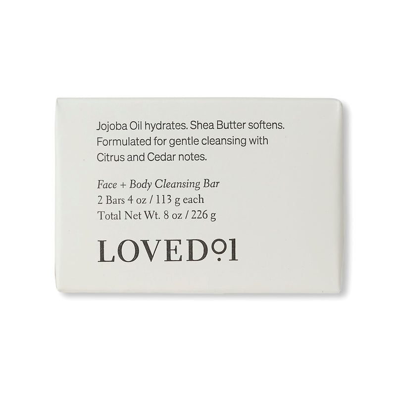 A set of gentle cleansing bars that softens your skin and leaves it feeling fresh.