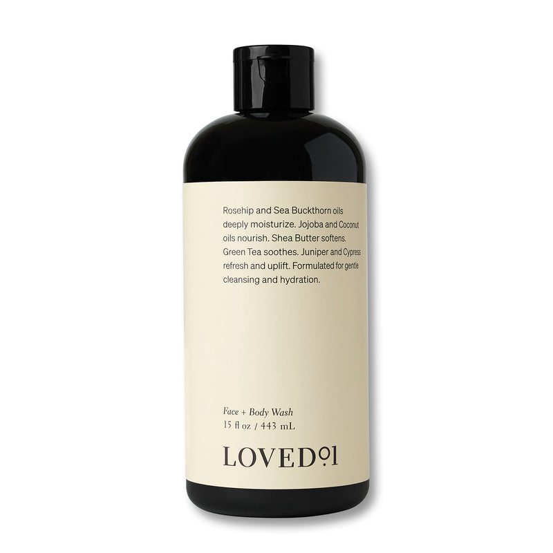 A lotion-like, no-lather face and body wash that restores hydration while gently cleansing away impurities.