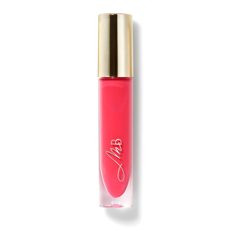 An innovative non-sticky lip oil that boasts vitamin E oil and sustainably cultivated brown algae oil, making for silky smooth, quenched lips that appear full and healthy.