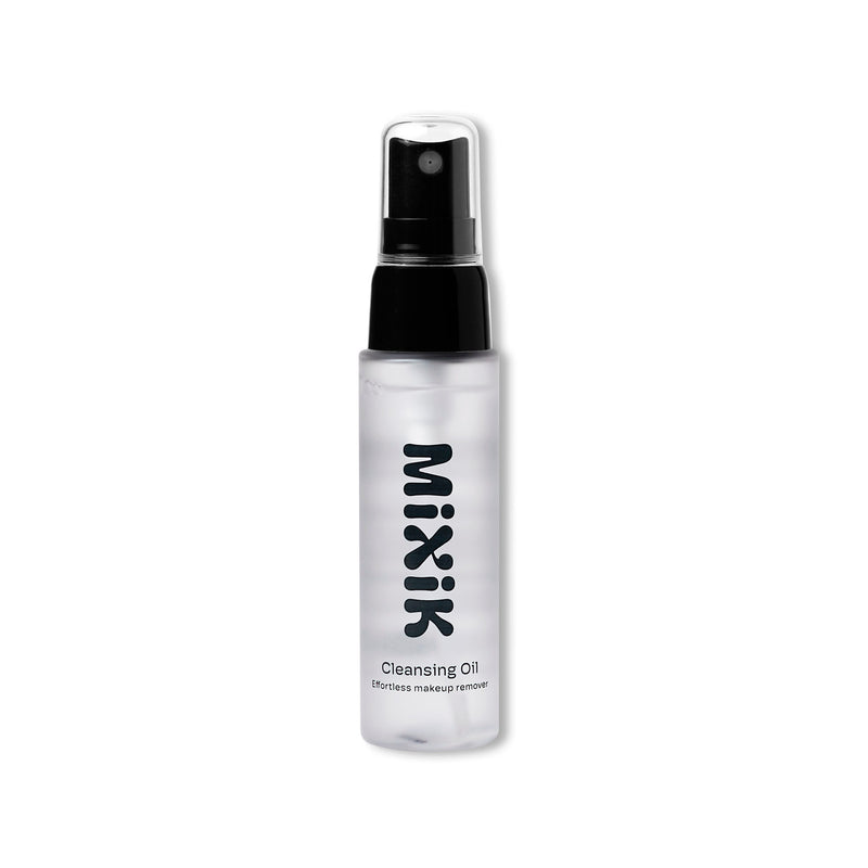 An innovative, gentle, oil-infused mist cleanser that removes light to heavy, waterproof makeup with just 3-4 sprays.