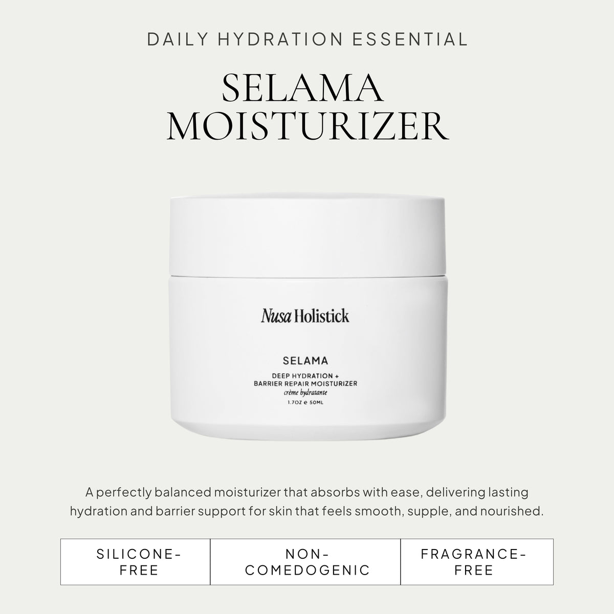 Selama Deep Hydration + Barrier Repair Moisturizer