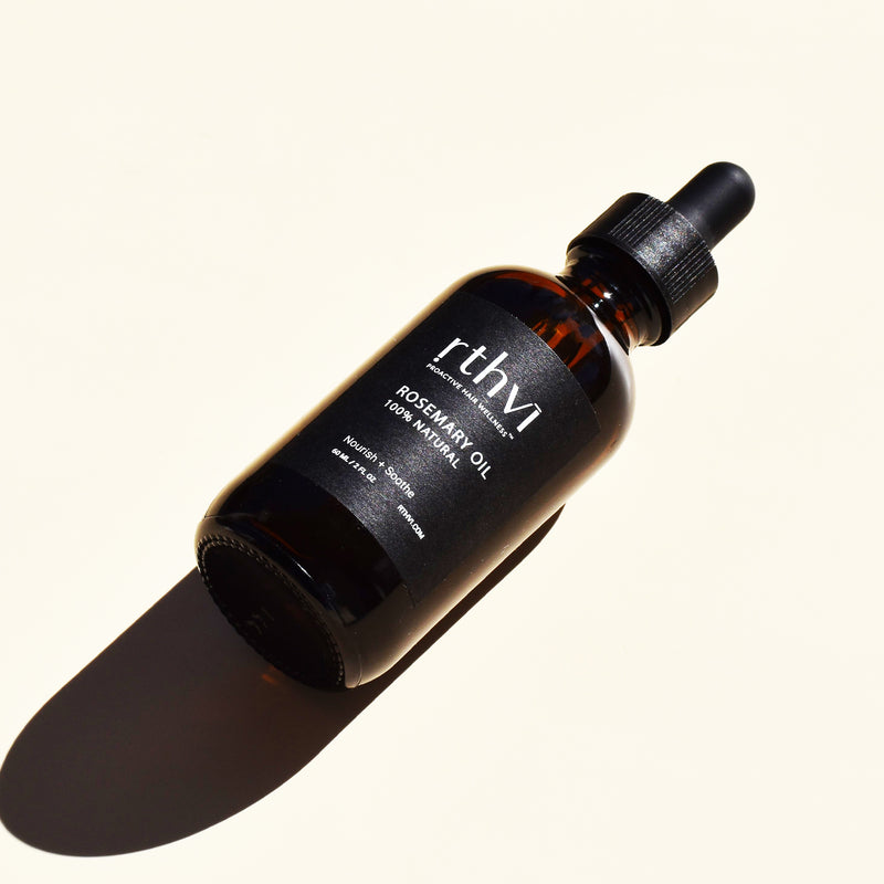 A hair oil that harnesses the scientifically proven power of three Rosemary forms for accelerated hair growth and scalp health.
