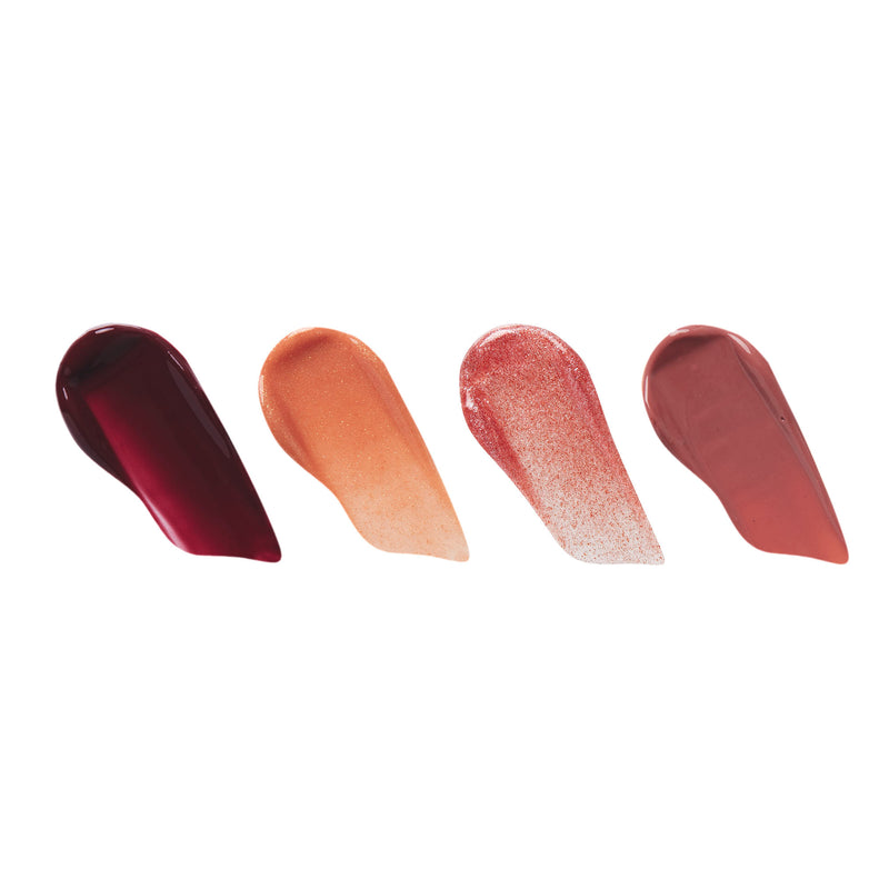 A Limited Edition Lip Oil Collection containing four full-sized glosses in Saint Jane’s best-selling shades.