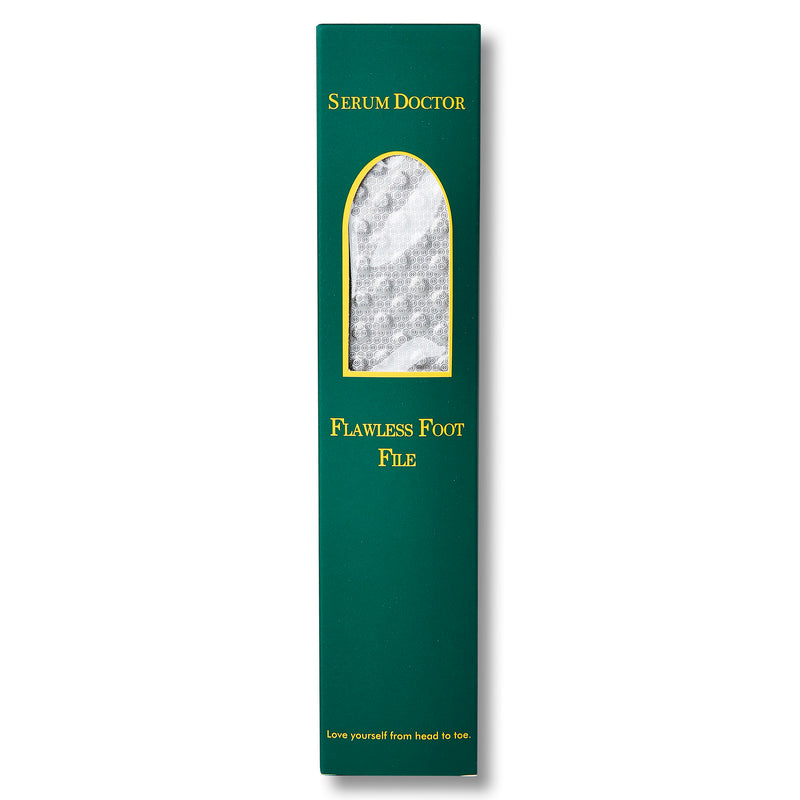 A foot file to slough away dead skin cells from your heels and around your feet.