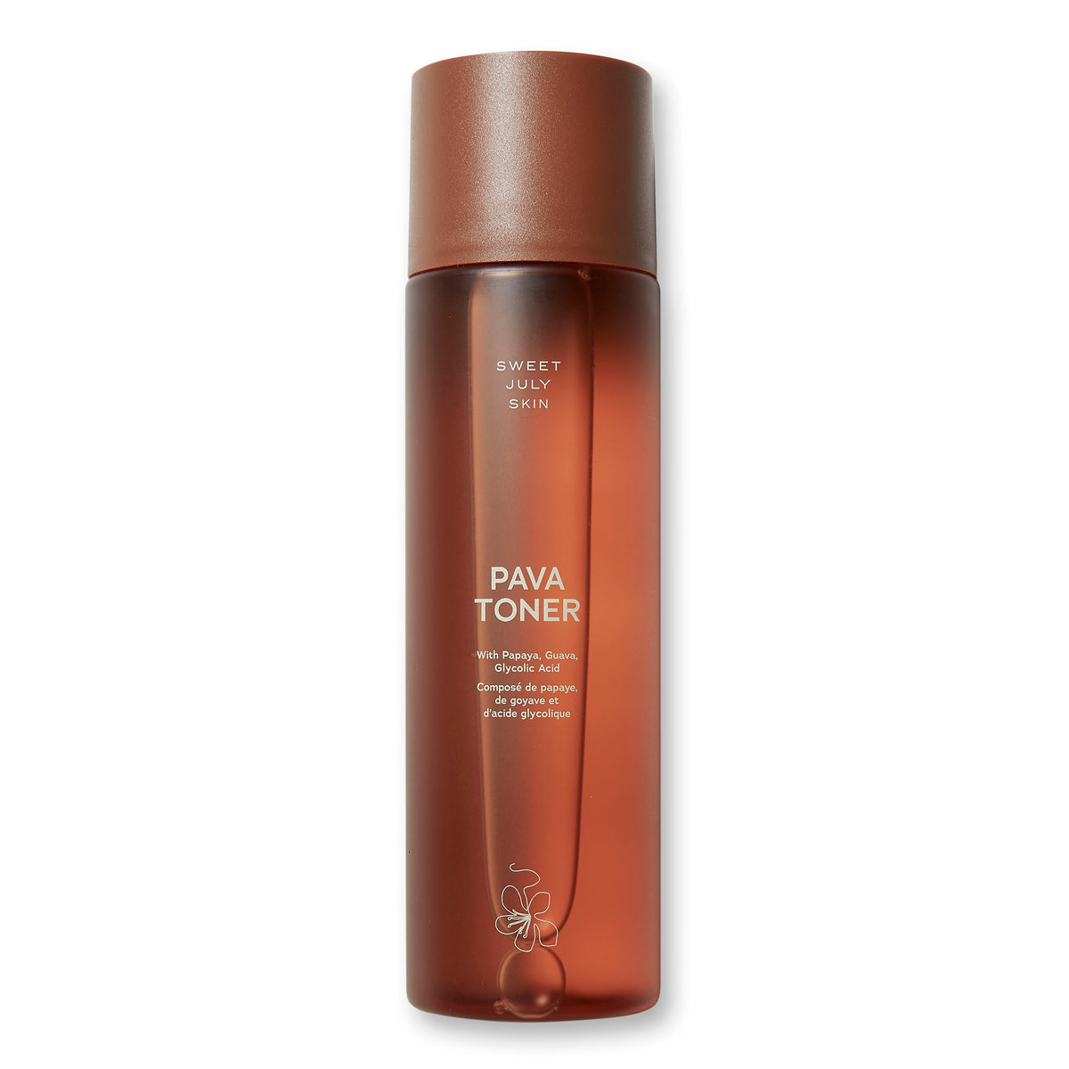 A gentle face toner with a blend of glycolic acid, papaya, and guava to resurface and dissolve dead skin cells for a smoother and softer appearance.