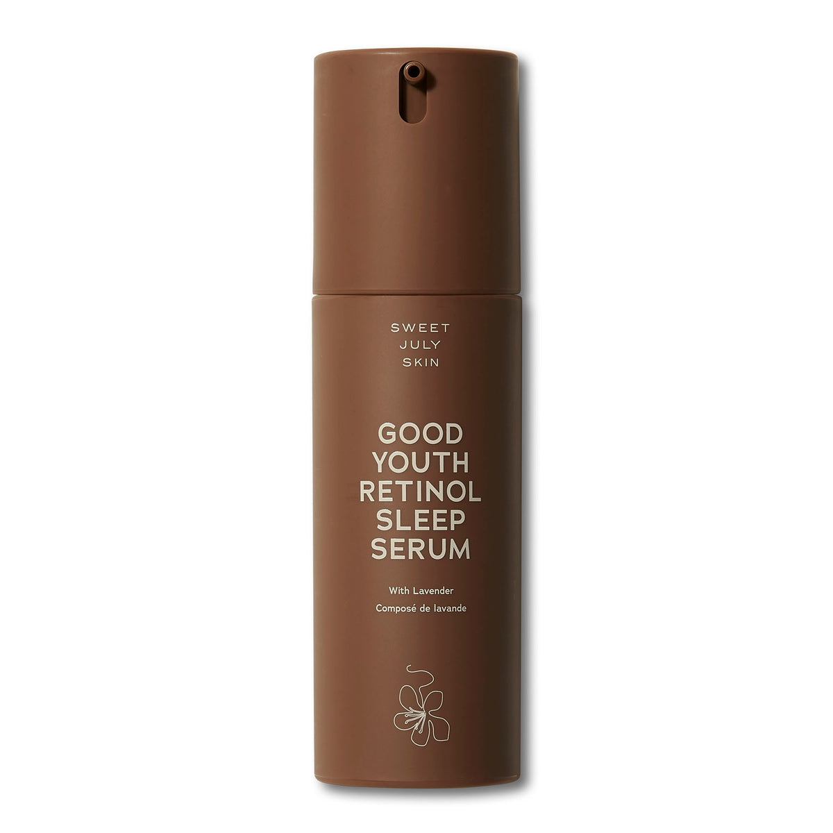 A blend of lavender, papaya, and turmeric paired with the firming power of retinol to address the visible effects of aging, refine skin's texture, and foster skin renewal. 