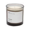 A soy wax blend candle with notes of Leather, Limoncello and Amber.