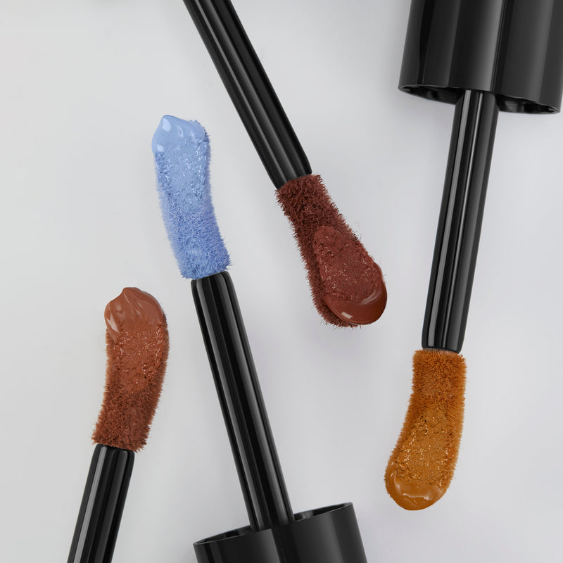 Buildable color for blissed-out lids.