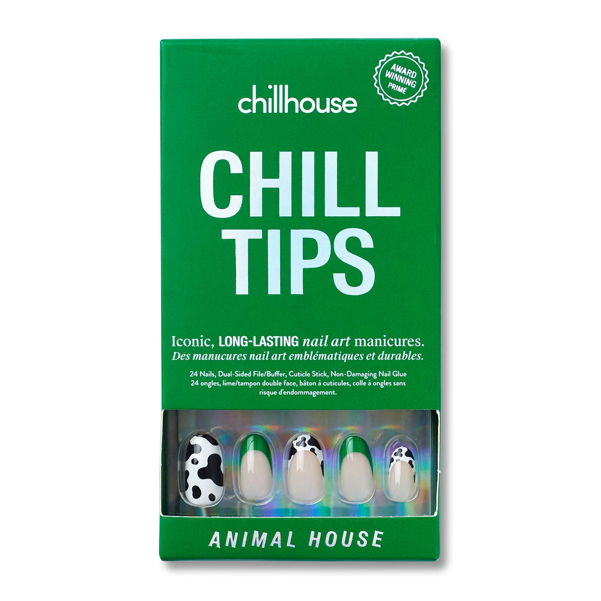 Animal House - Thirteen LuneMakeup < Nail < Nail ArtChillhouseCHILLHO-31066-ANIChill Tips are salon-quality nail art that you can do at home with no mess, no wait time, and no smudges.