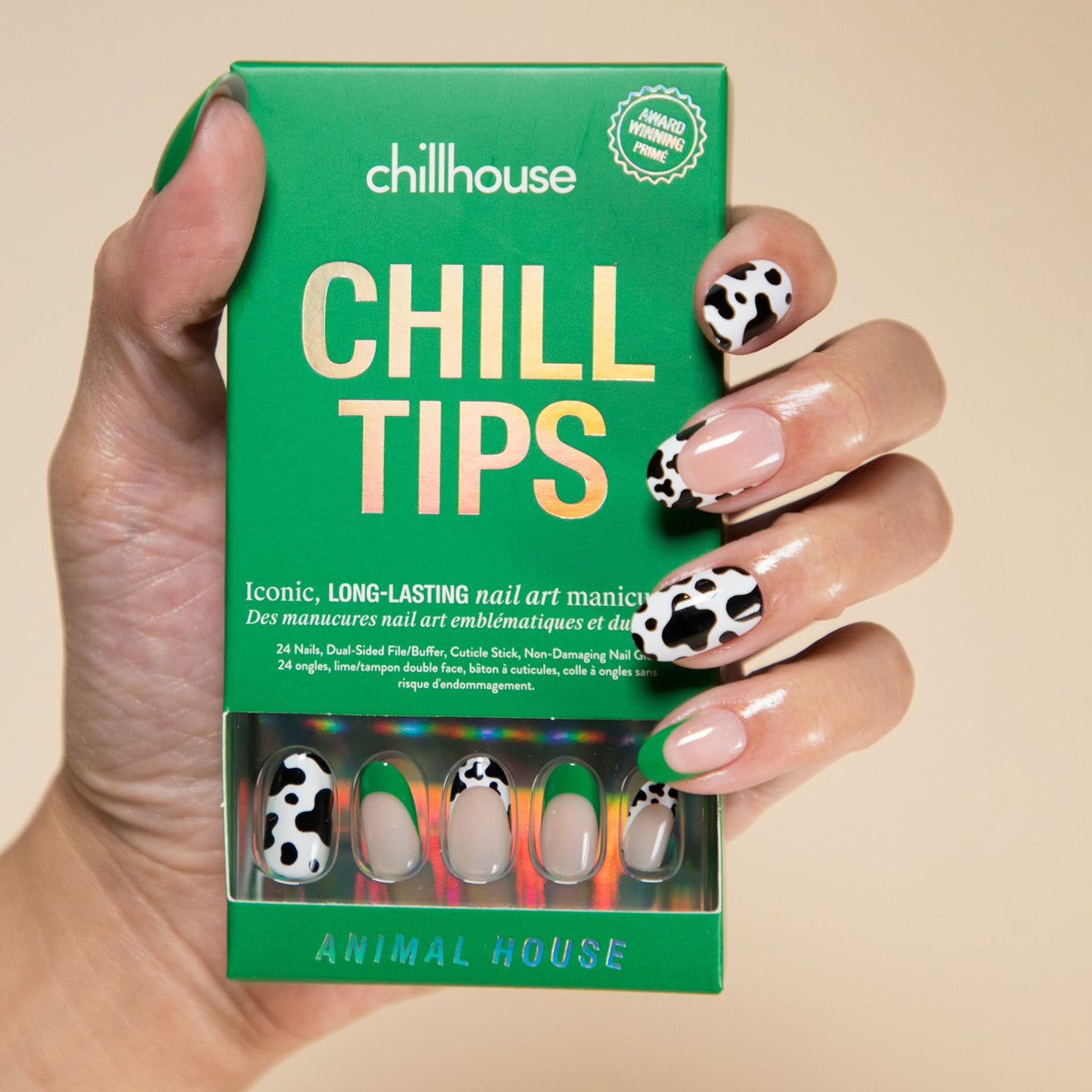 Animal House - Thirteen LuneMakeup < Nail < Nail ArtChillhouseCHILLHO-31066-ANIChill Tips are salon-quality nail art that you can do at home with no mess, no wait time, and no smudges.