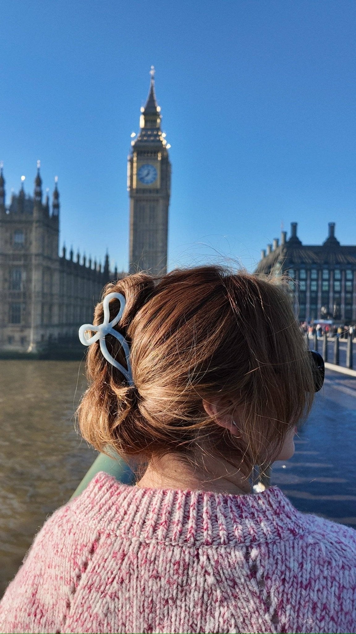 Ballet Bow Acetate Claw Clip | Eco-Friendly - Solar Eclipse