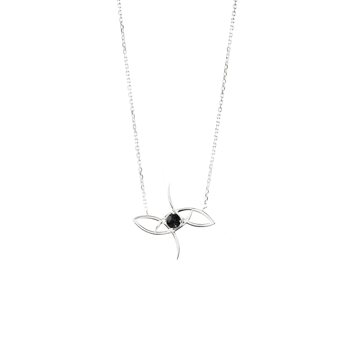 Black Tourmaline Gemstone Necklace - ALLEL