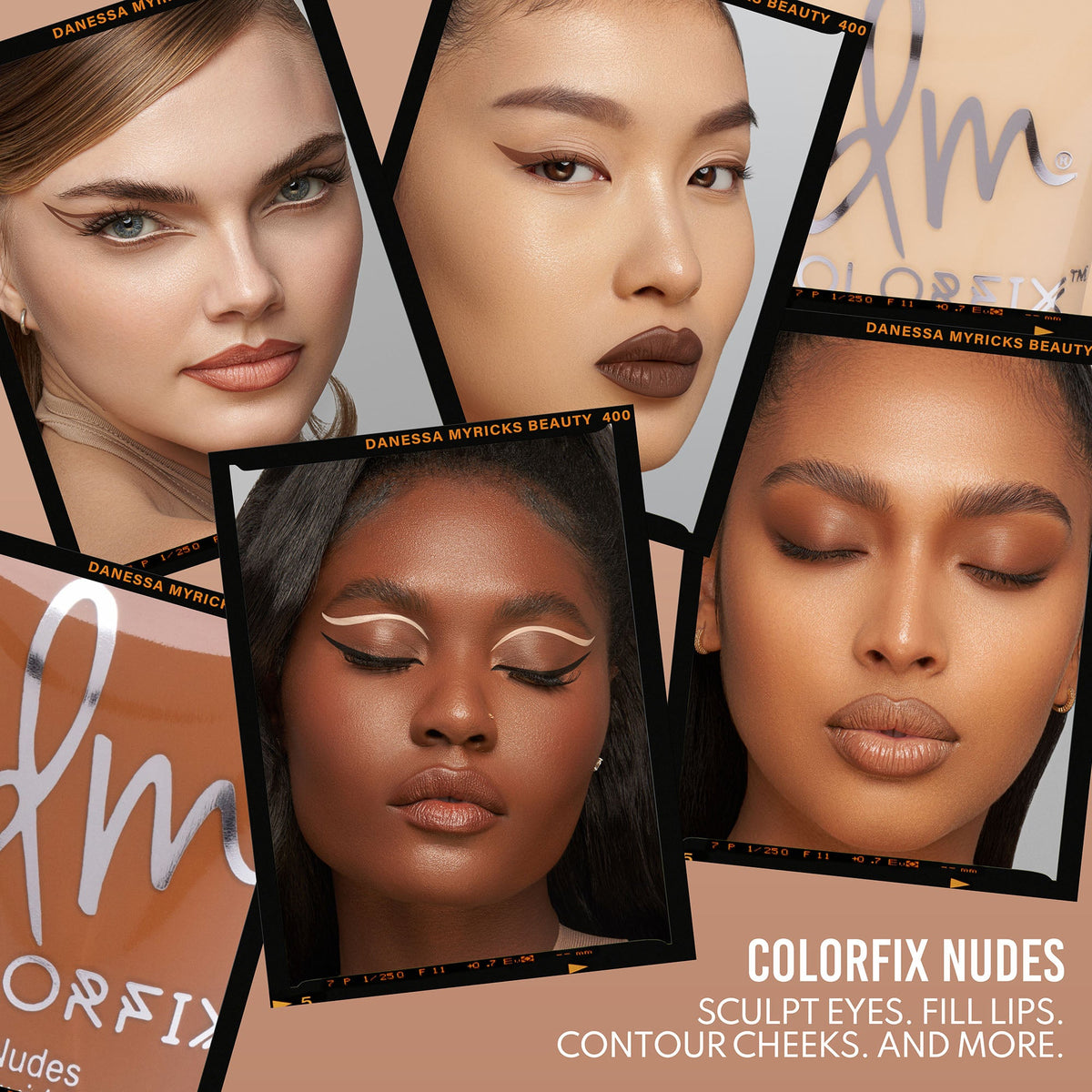 Colorfix Nudes for Eyes, Lips & Cheeks - Danessa Myricks Beauty
