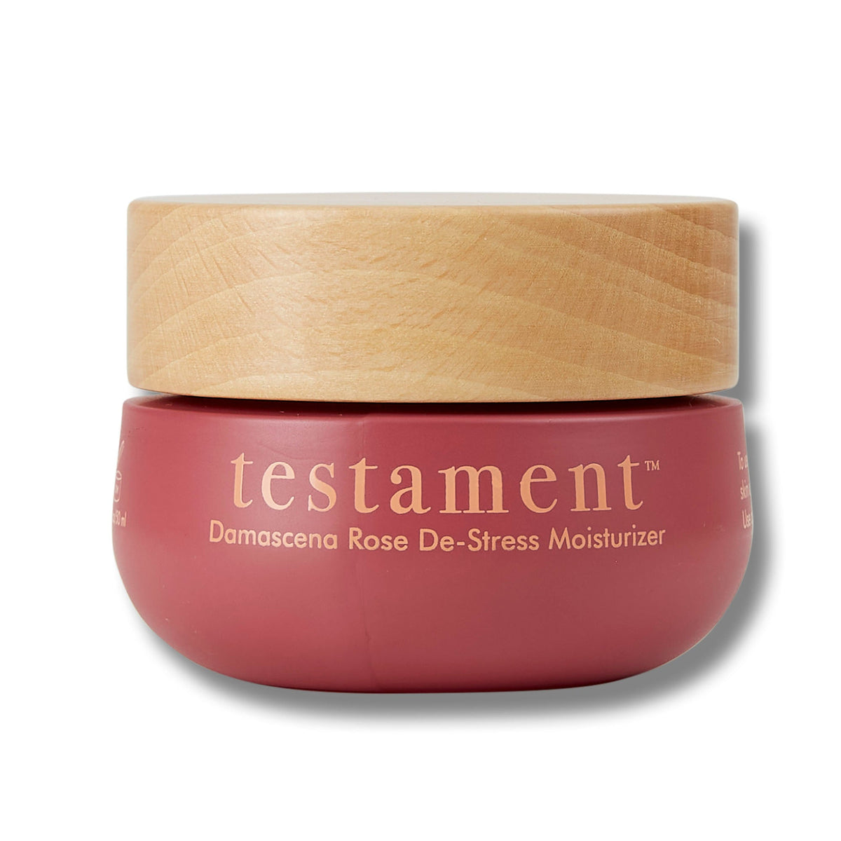 Damascena Rose De-Stress Moisturizer - Testament Beauty