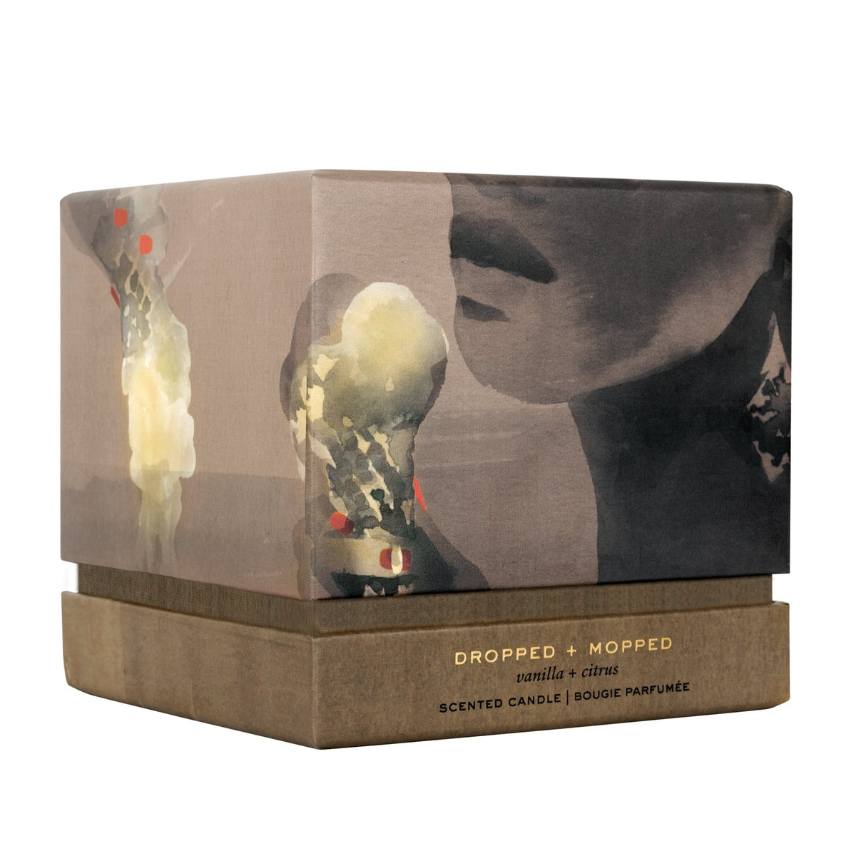 Dropped + Mopped Scented Candle - Vanilla and Citrus - Control & Chaos