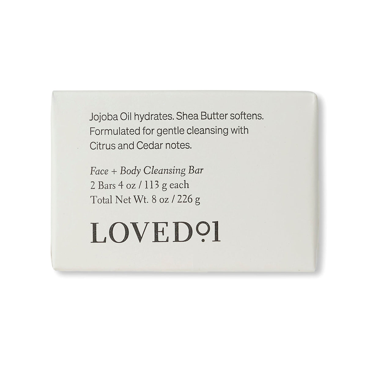 Face + Body Cleansing Bars - Loved01