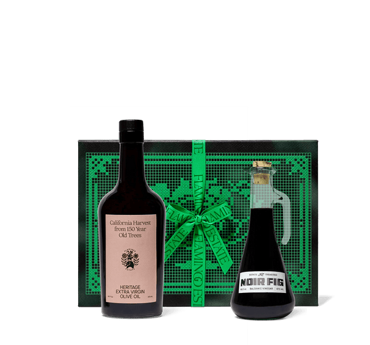 Fig Balsamic and Heritage Extra Virgin Olive Oil