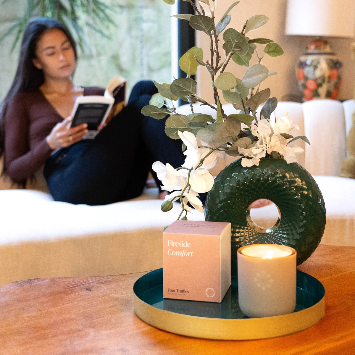 Fireside Comfort Candle - Four Truffles