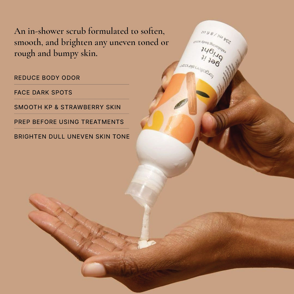 Get It Bright Exfoliating Body Scrub - Forgotten Skincare