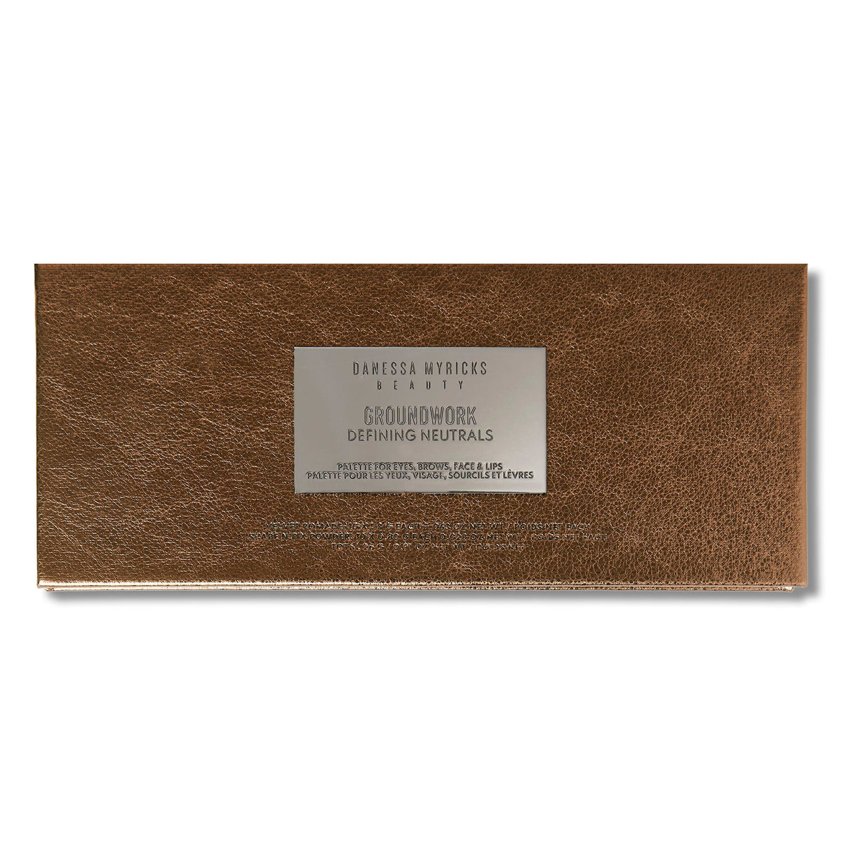Groundwork Palette For Eyes, Brows, Face & Lips - Danessa Myricks Beauty