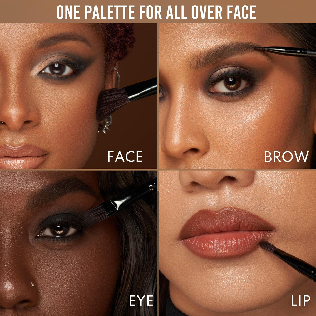 Groundwork Palette For Eyes, Brows, Face & Lips - Danessa Myricks Beauty